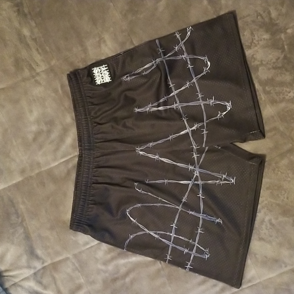Sus Boy Mesh Shorts - Black - XL